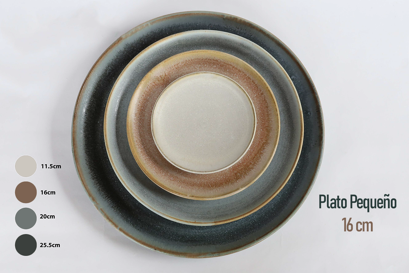 Plato Pequeño (16 cm) - Taller de Cerámica