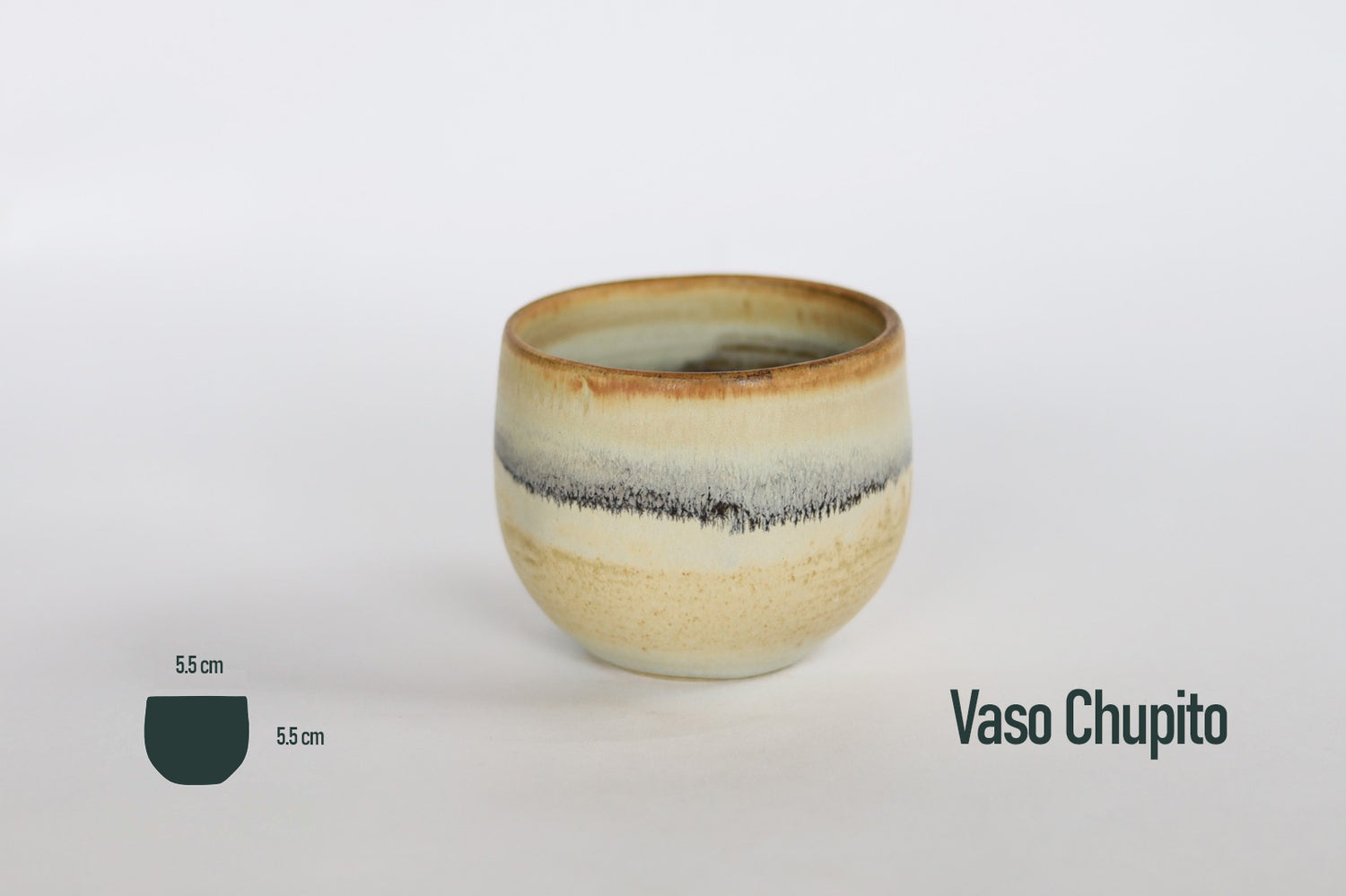Vaso Chupito - Taller de Cerámica